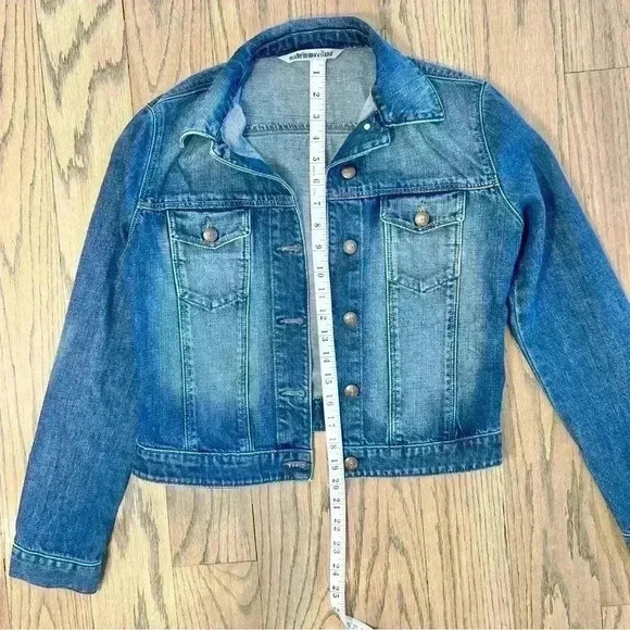 Mavi Women’s Catherine Slim Western Denim Blue Jean Jacket Size Medium - Picture 8 of 12